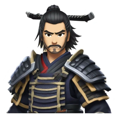 legendary Shogun Samurai Genshin Impact  sticker