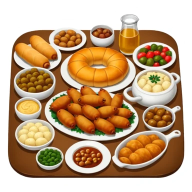romanian cuisine christmas food types sticker