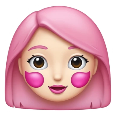 Netflix açılı pembe bir bilgisayar sticker