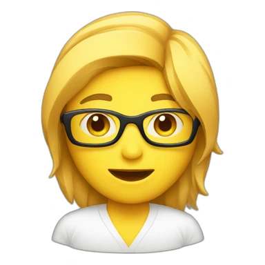 editor con laptop sticker