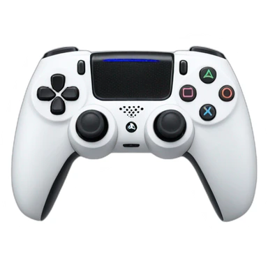 White Ps5 dualsence controller sticker