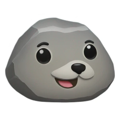 pet rock named dave sticker