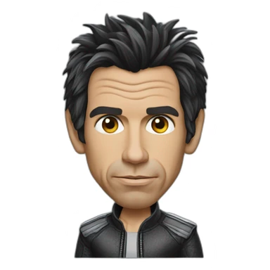 Ben Stiller Zoolander sticker