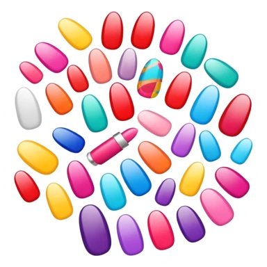 Stickers para clientes de uñas sticker