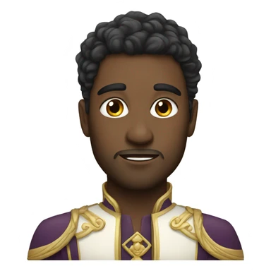 white prince sticker