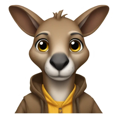 kangaroo wizzard sticker