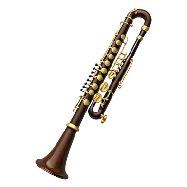 Base clarinet emoji sticker