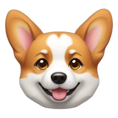 cute corgi sticker
