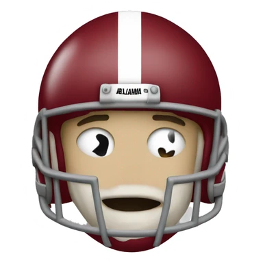 Alabama football  sticker