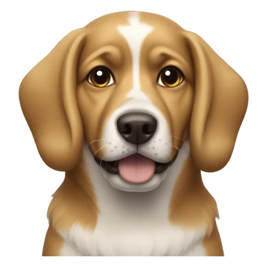 Superhero dog sticker