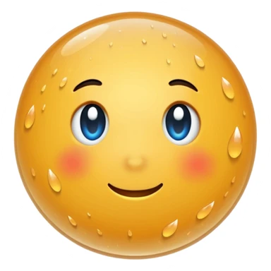 sweat droplets sticker