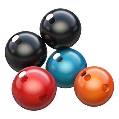 bowling Rolling Balls sticker