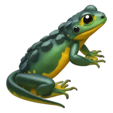 Salamandra salamandra sticker