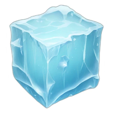 cracking ice sticker