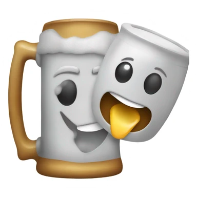 Beer mug seducing me sticker