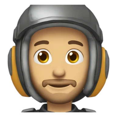 theo tanneau + casque sticker