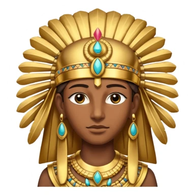 Amun from Egyptian Gods sticker