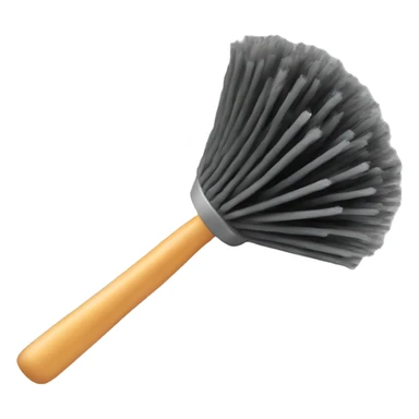 Toilet brush sticker