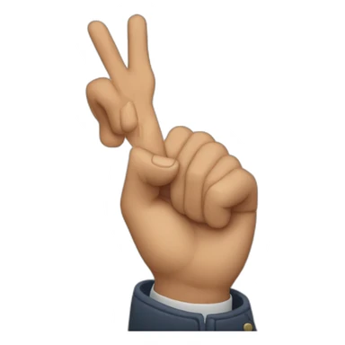 pledge oh thelittle finger sticker