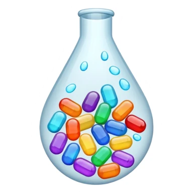 Pills drops sticker