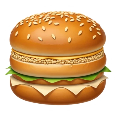 without patty or veg, just bread bun sticker