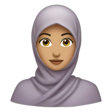Saudi Niqab woman muslim sticker