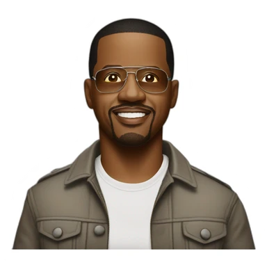 actor martin lawrence from movie bad boys sticker
