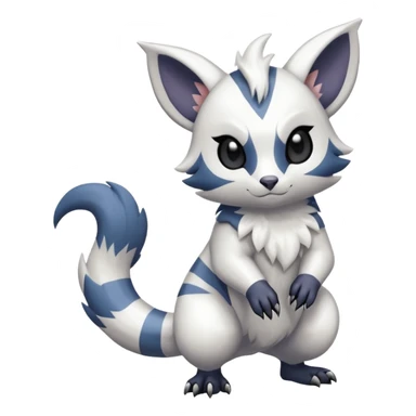 Shiny Furret-Absol-Hybrid (Full body) sticker