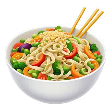 Noodle salad sticker