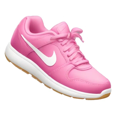 Pink nike sneakers sticker
