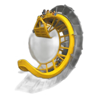 Ride the cyclone sticker