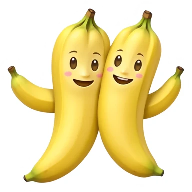 Bananas, in pjs sticker