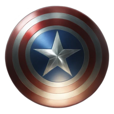 captain america's shield sticker