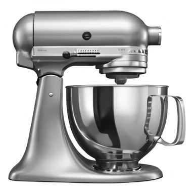 Silver kitchenaid mixer sticker