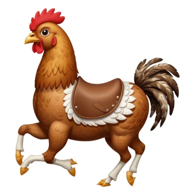 chicken jockey sticker