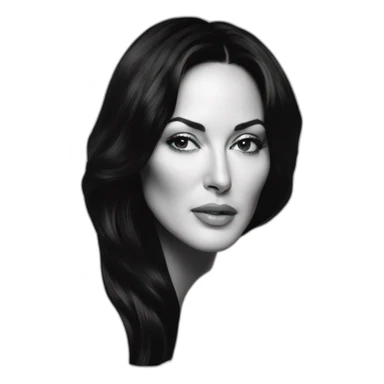 monica bellucci sticker