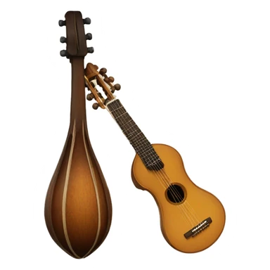 The instrument oud sticker