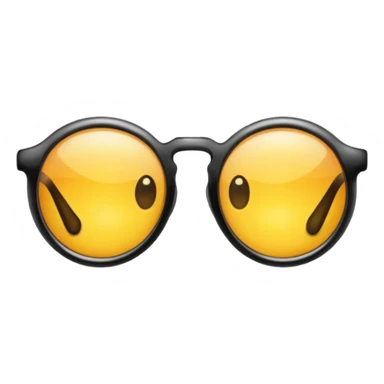 emonjis lentes sticker