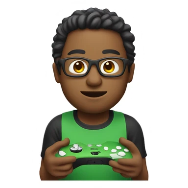 Playing Xbox sticker