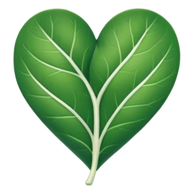  "A minimalist, stylized heart-shaped green leaf with a gentle, curved white bandage or ribbon wrapped around the center. The design should look warm and nurturing. Flat, clean emoji style for natural healing. Transparent background." sticker