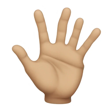 Rock music hand gesture sticker