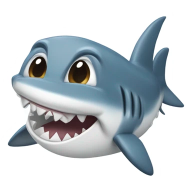 jeff the shark sticker