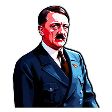 Hitler sticker