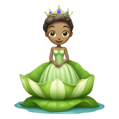 princess and the frog sticker