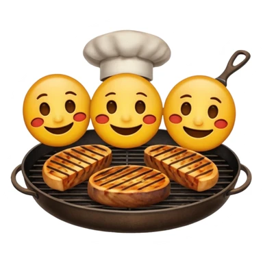 Grily emojis sticker