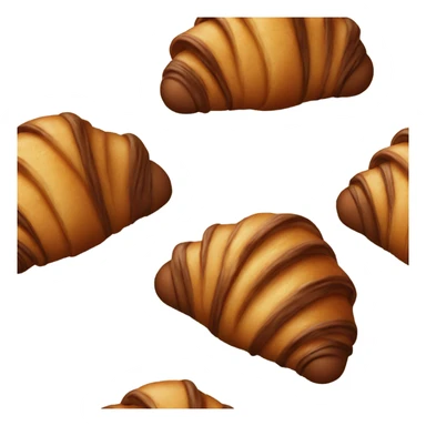 chocolate croissant sticker