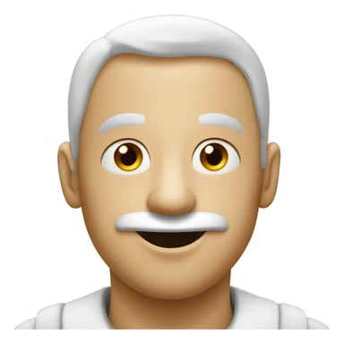 En bonhomme avec la main sur le nez qui agite ses doigts pour narguer quelqu’un  sticker