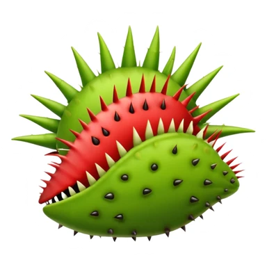 Venus fly trap sticker