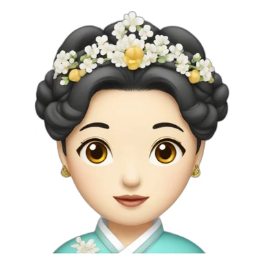 korean-princess sticker