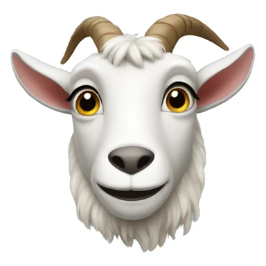 Goat on the move sticker